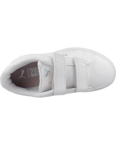 Deportivas PUMA  de Niña ZAPATILLAS NINA MODELO SMASH 3 0 HOLO 2 0 V COLOR BLANCO WHI  WHITE