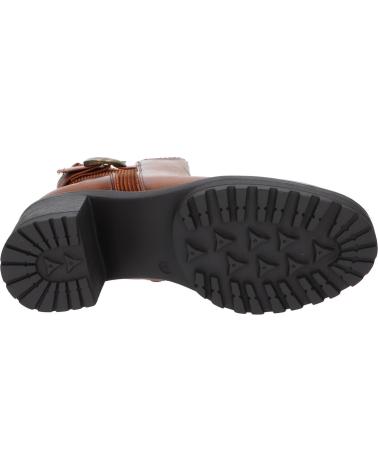 CHIKA10 BOTINES MUJER MODELO PILAR 24 COLOR MARRON CUERO