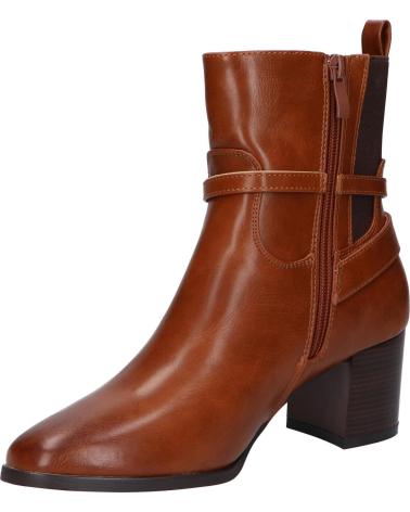 CHIKA10 BOTINES MUJER MODELO CAYETANA 03 COLOR MARRON CUERO