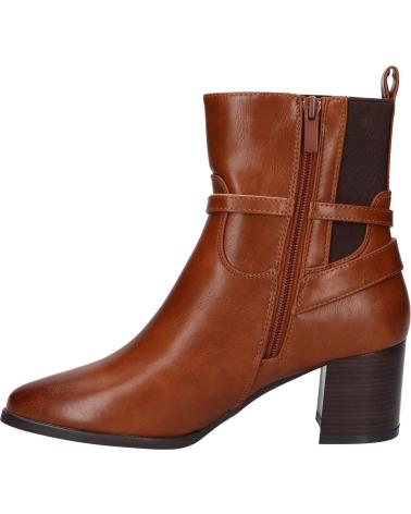 CHIKA10 BOTINES MUJER MODELO CAYETANA 03 COLOR MARRON CUERO