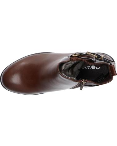 Bottines CHIKA10  pour Femme CLAKISA 01  MARRON-BROWN