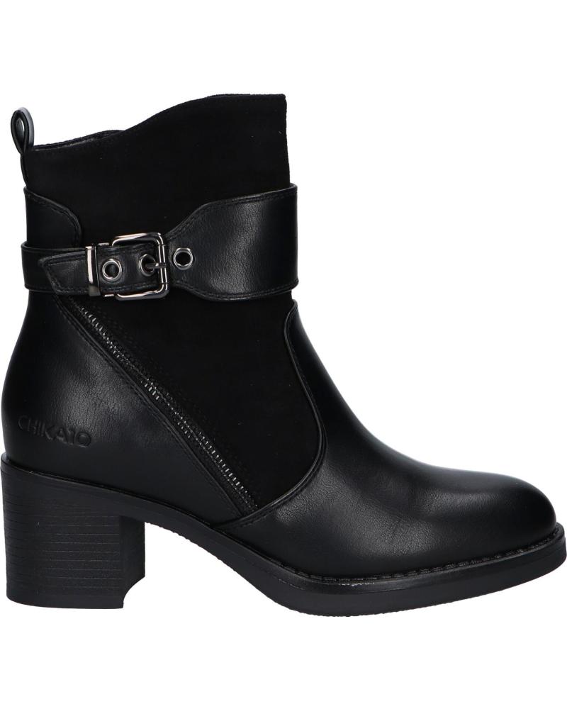 CHIKA10 BOTINES MUJER MODELO 157679 COLOR  NEGRO