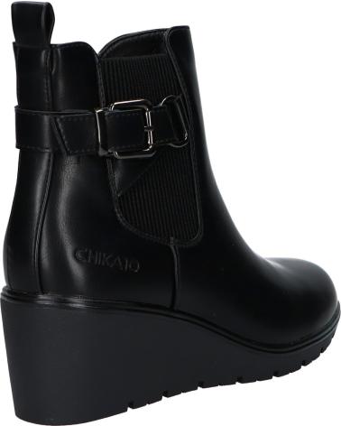 Stiefel CHIKA10  für Damen CLAKISA 01  NEGRO-BLACK