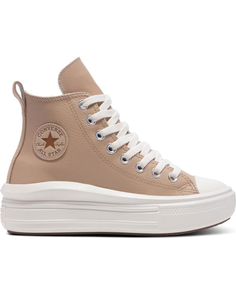 Scarpe De Nina CONVERSE CHUCK TAYLOR ALL STAR MOVE MARRON