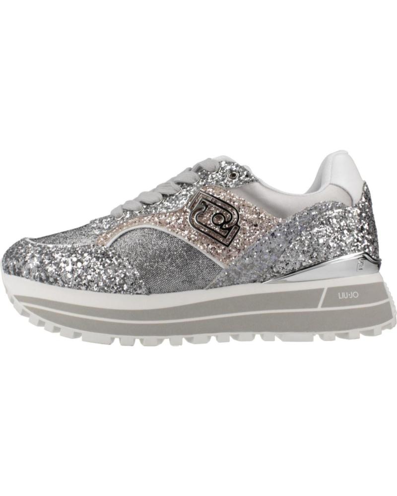 Deportivas de Mujer LIU JO ZAPATILLAS MUJER LIU-JO MODELO MAXI WONDER 73 COLOR PLATA SI SILVER
