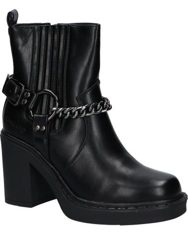 Stiefel CHIKA10  für Damen BERTA 03  NEGRO-BLACK