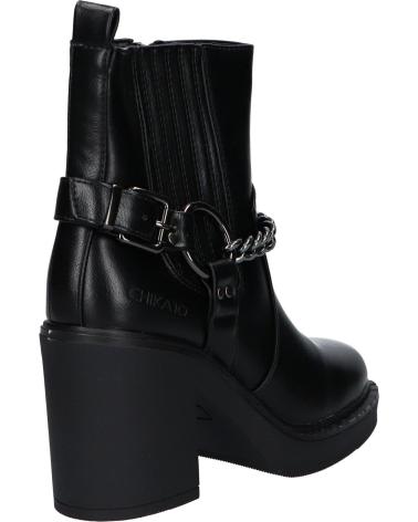 Stiefel CHIKA10  für Damen BERTA 03  NEGRO-BLACK