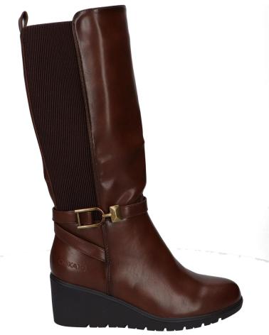Botas CHIKA10  de Mulher CLAKISA 02  MARRON-BROWN