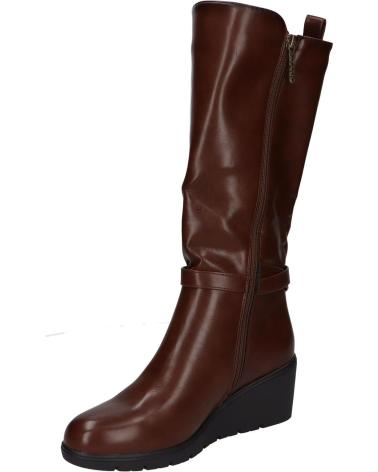 Botas CHIKA10  de Mulher CLAKISA 02  MARRON-BROWN