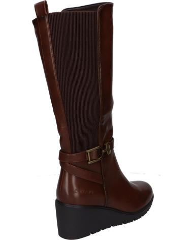 Botas CHIKA10  de Mulher CLAKISA 02  MARRON-BROWN