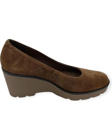 Escarpins CASUAL  pour Femme ZAPATO PIEL CUA MARRON SV-9505  MARRN