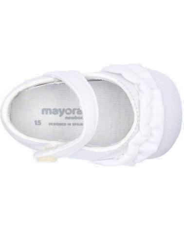 Schuhe MAYORAL  für Mädchen BEBE 9081  BLANCO
