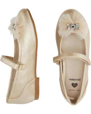 girl shoes MAYORAL - MERCEDES NINA BROCHE TUL ORO
