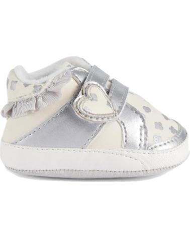 Scarpe De Niña MAYORAL BEBE 9569 DEPORTIVA PARA RECIEN NACIDO  METáLICO