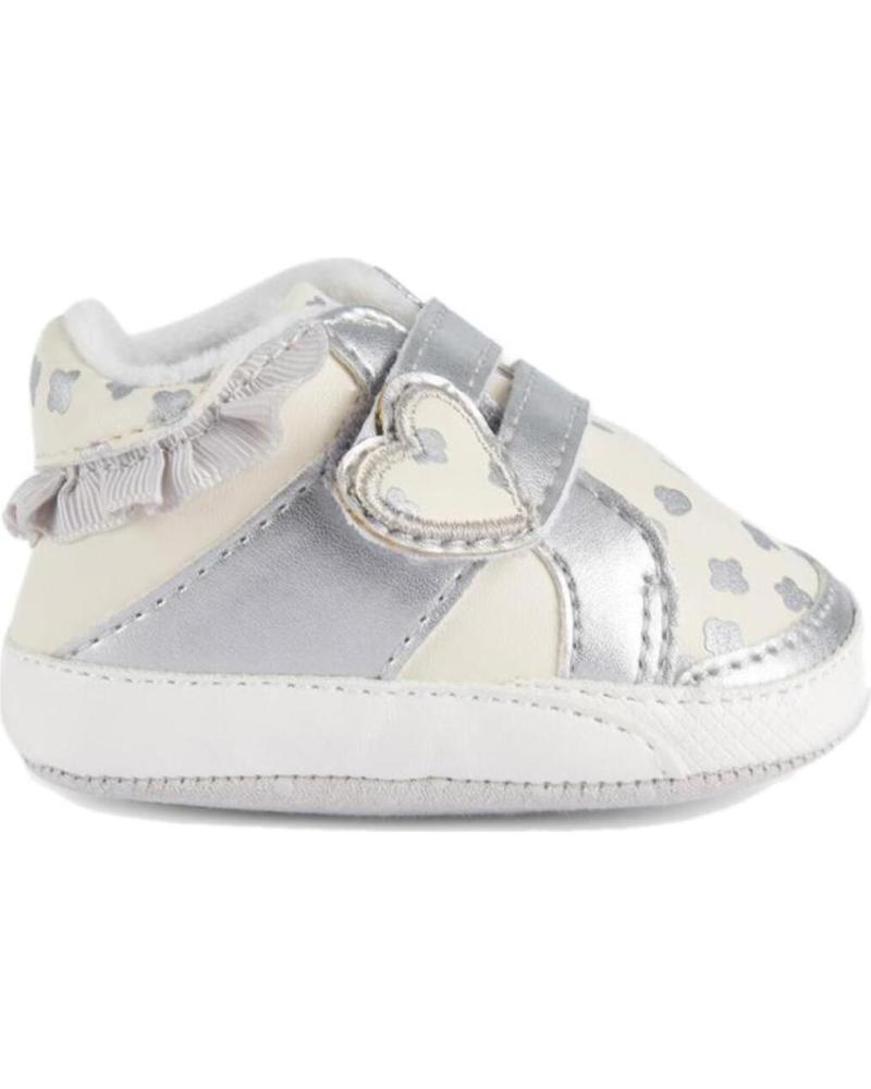 Scarpe De Niña MAYORAL BEBE 9569 DEPORTIVA PARA RECIEN NACIDO  METáLICO