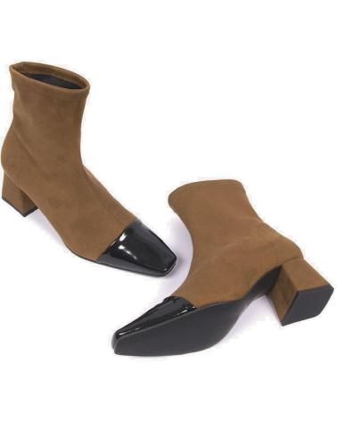 Boots MISS ELASTIC  für Damen BOTA PUNTERA LAURA 76152-28 MARRN  VARIOS COLORES