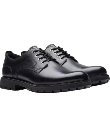 Zapatos CLARKS  de Hombre BATCOMBE TIE 26173434  NEGRO