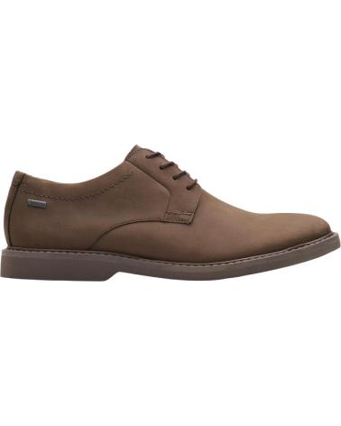 ZAPATOS CLARKS ATTICUS GTX 26161224 MARRÓN OSCURO MARRóN