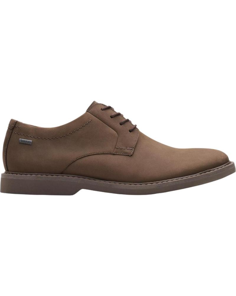 ZAPATOS CLARKS ATTICUS GTX 26161224 MARRÓN OSCURO MARRóN