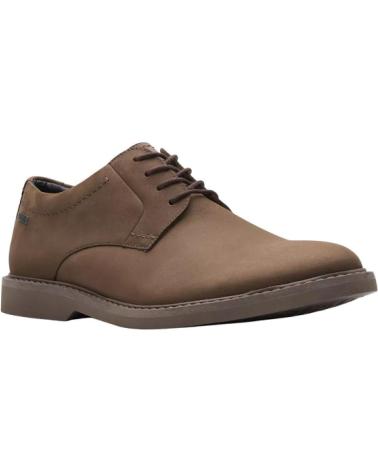 ZAPATOS CLARKS ATTICUS GTX 26161224 MARRÓN OSCURO MARRóN
