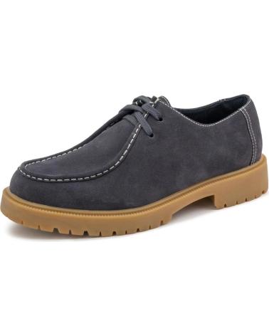 Zapatos NATURAL WORLD  de Hombre ZAPATO DE HOMBRE 9070 H VERVE DE SERRAJE  GRIS