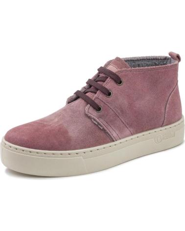 Botins NATURAL WORLD  de Mulher BOTA DE MUJER 6121 M WOOL DE SERRAJE  LILAS