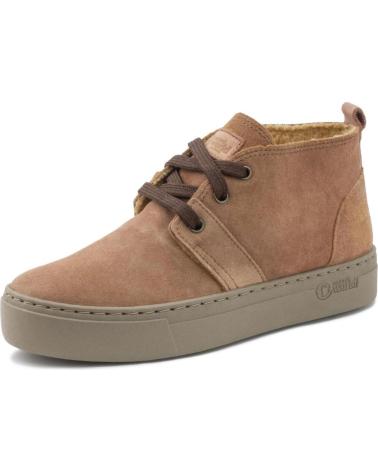 Botins NATURAL WORLD  de Mulher BOTA DE MUJER 6121 M WOOL DE SERRAJE  MOCA