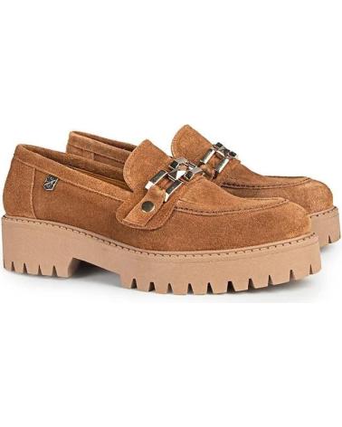 Zapatos POPA  de Mujer MOCASIN DE MUJER SERRAJE MODELO ARDOSA  CUERO