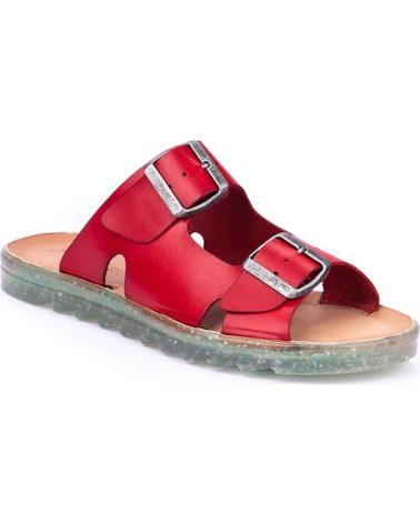 Sandalias de Mujer RECYKERS SANDALIKA RECYCLED VEGAN SIA RED