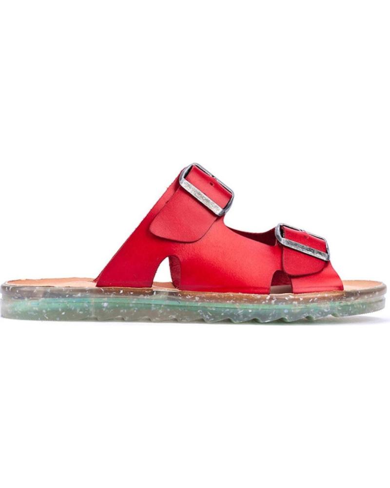 Sandalias de Mujer RECYKERS SANDALIKA RECYCLED VEGAN SIA RED
