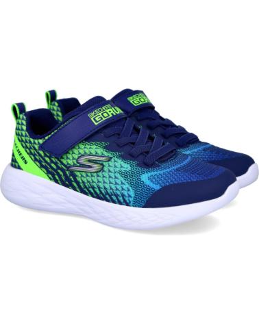 Deportivas SKECHERS  de Niño 97858L GO RUN 600 - BAXTUX  AZUL