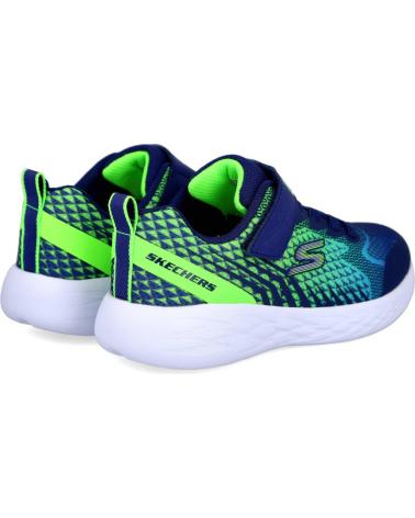 Deportivas SKECHERS  de Niño 97858L GO RUN 600 - BAXTUX  AZUL