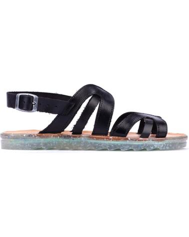 Sandalias de Mujer RECYKERS SANDALIKA RECYCLED ISA BLACK