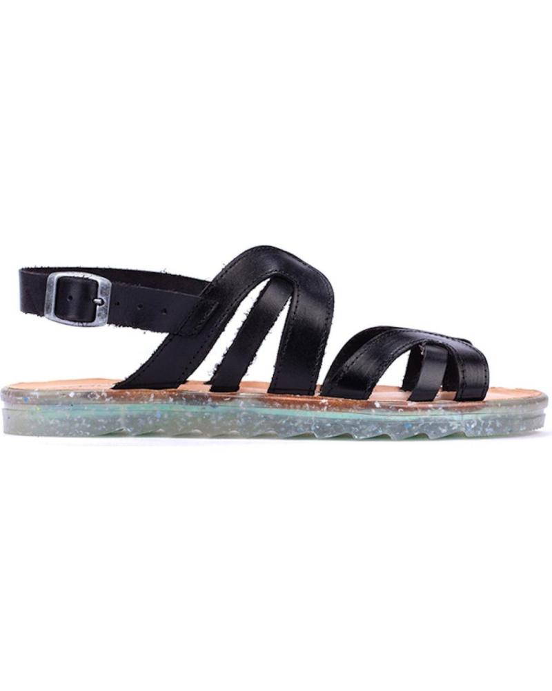 Sandalias de Mujer RECYKERS SANDALIKA RECYCLED ISA BLACK