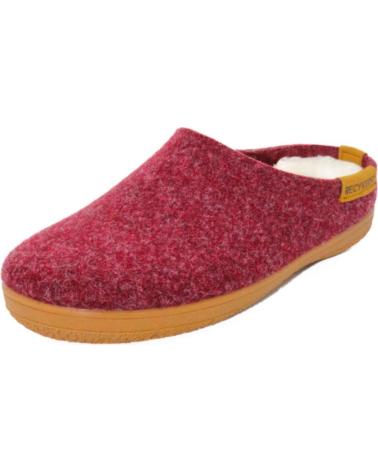 Calzado de casa de Mujer RECYKERS SLIPPER IGLOO BURGUNDY RED