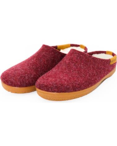 Calzado de casa de Mujer RECYKERS SLIPPER IGLOO BURGUNDY RED
