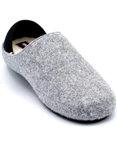 Woman House slipers RECYKERS SLIPPER PNIA GREY WOMAN GRAY