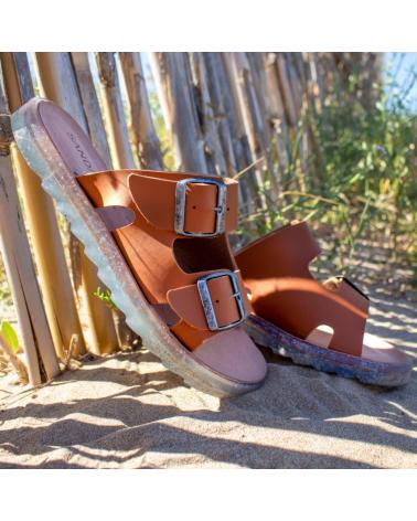 Sandalias de Mujer RECYKERS SANDALIKA RECYCLED VEGAN SIA TAN