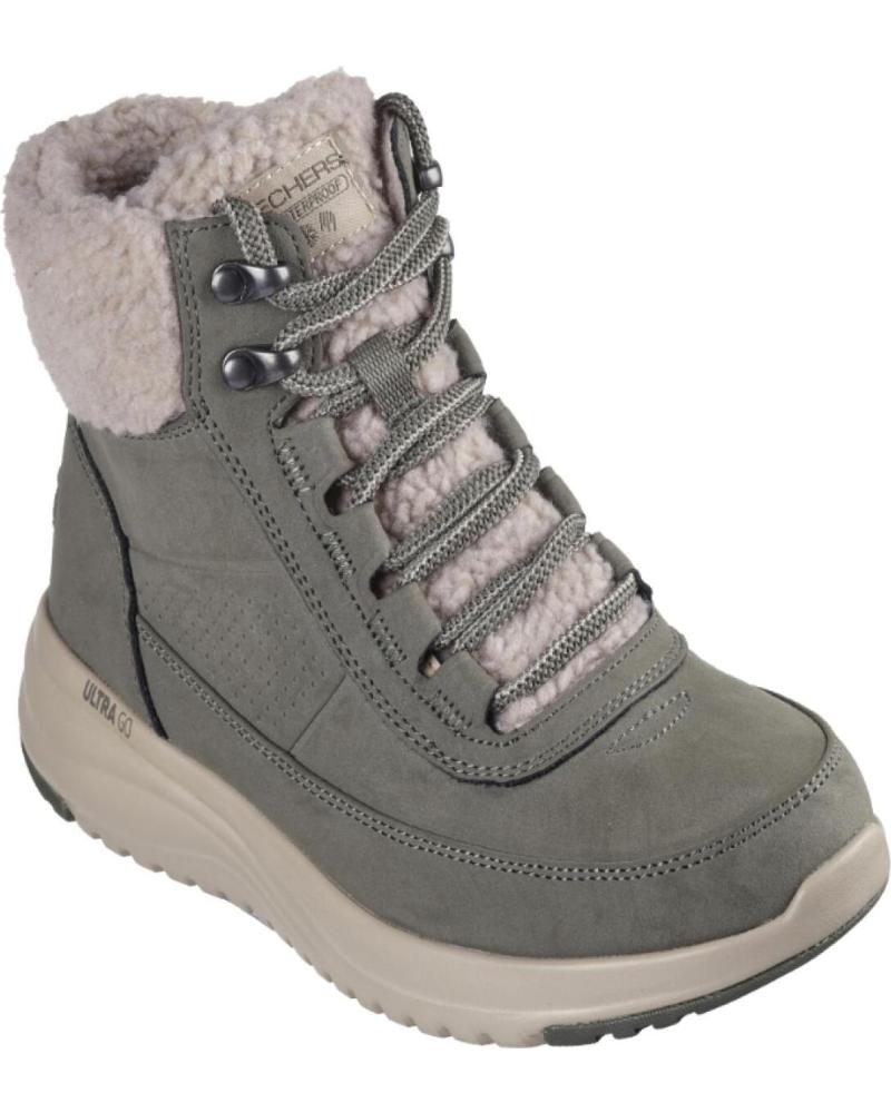 SKECHERS BOTÍN IMPERMEABLE ON-THE-GO STELLAR ALPINE ADVENTURE 144756 KAKI VERDE VERDE