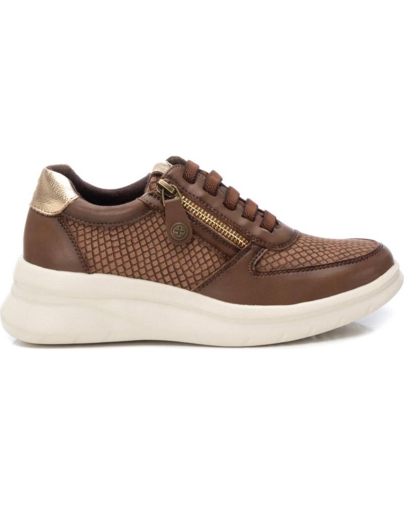 BASKETS CASUAL FEMME XTI MODÈLE 143366 COULEUR TAUPE TAUPE