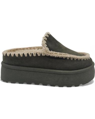 Zoccoli BREEZE  per Donna ZUECO PELO MUJER PETREL CASUAL  CAQUI