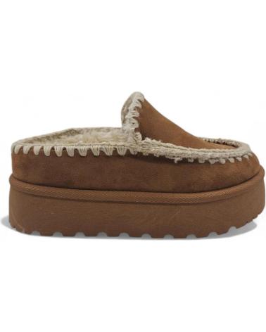 Zoccoli BREEZE  per Donna ZUECO PELO MUJER PETREL CASUAL  MARRóN CLARO