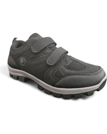 Zapatillas deporte BREEZE  de Mujer DEPORTIVOS TREKKING MURCIA SHOES VELCRO  NEGRO