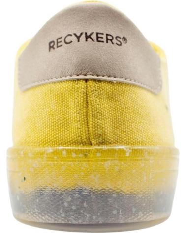 Deportivas de Hombre RECYKERS SNEAKERS VESTERBRO YELLOW