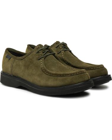 CAMPER ZAPATOS DE PIEL NORMAN K100999 VERDE002
