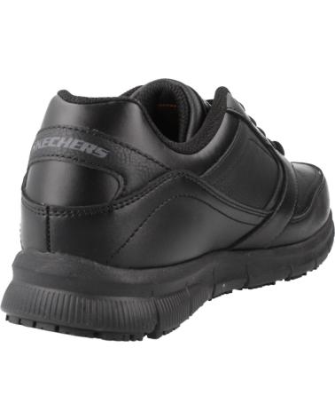 SKECHERS ZAPATILLAS NAMPA WYOLA NEGRO 77235EC-BLK CALZADO TRABAJO MUJ NAN