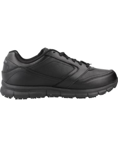 SKECHERS ZAPATILLAS NAMPA WYOLA NEGRO 77235EC-BLK CALZADO TRABAJO MUJ NAN
