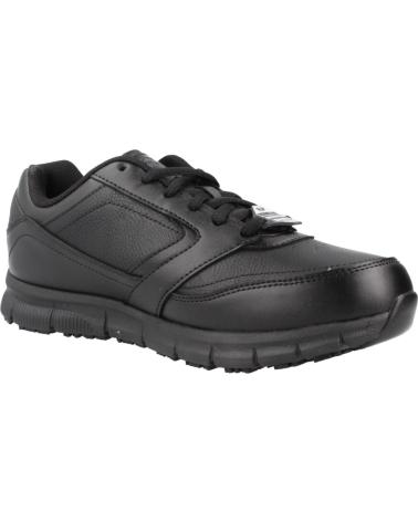 SKECHERS ZAPATILLAS NAMPA WYOLA NEGRO 77235EC-BLK CALZADO TRABAJO MUJ NAN
