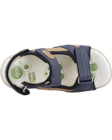 Sandálias CHICCO  de Menino SANDALIA CON VELCRO  BLUE PRINTED PU