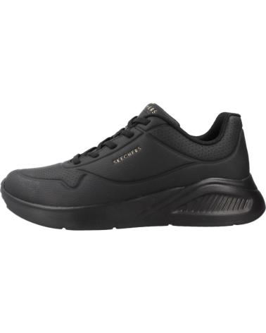 SKECHERS UNO LITE-LITE WORK SNEAKER SCHWARZ FÜR DAMEN NEGRO